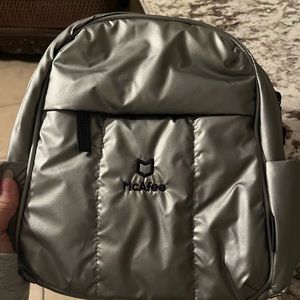 Brand New Calpak Silver Luka Mini Backpack